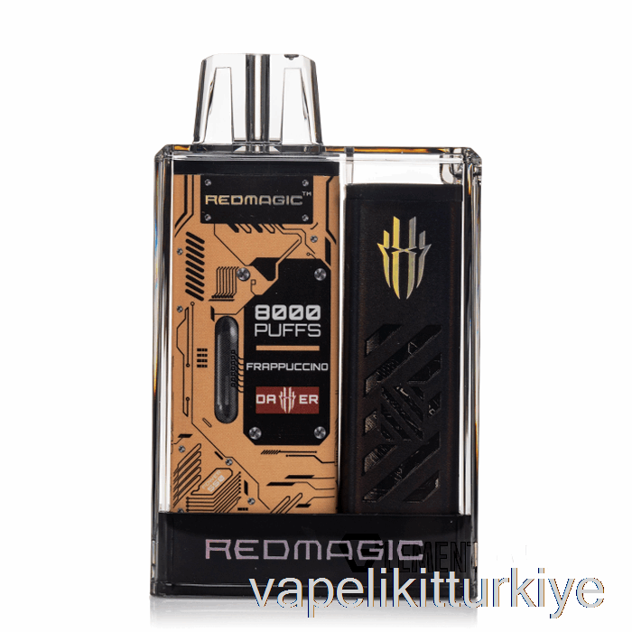 Elektronik Sigara Kalemi Vape Mate Redmagic Hançer 8000 Tek Kullanımlık Frappuccino